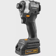 DEWALT Bežični udarni odvijač 18V, 1/4", McLaren dizajn, s 2x POWERSTACK Li-Ion baterijom 1.7 Ah